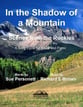 In the Shadow of a Mountain SATB choral sheet music cover